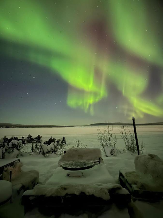 Camp Caroli Hobbit Hut Villa Jukkasjärvi Exterior foto
