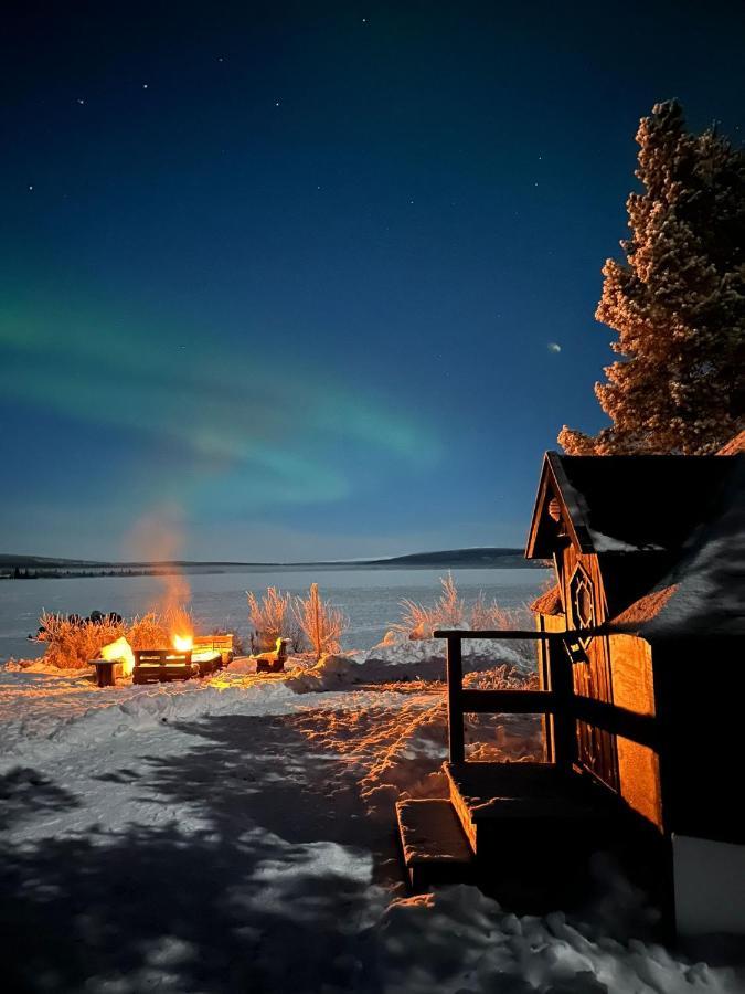 Camp Caroli Hobbit Hut Villa Jukkasjärvi Exterior foto