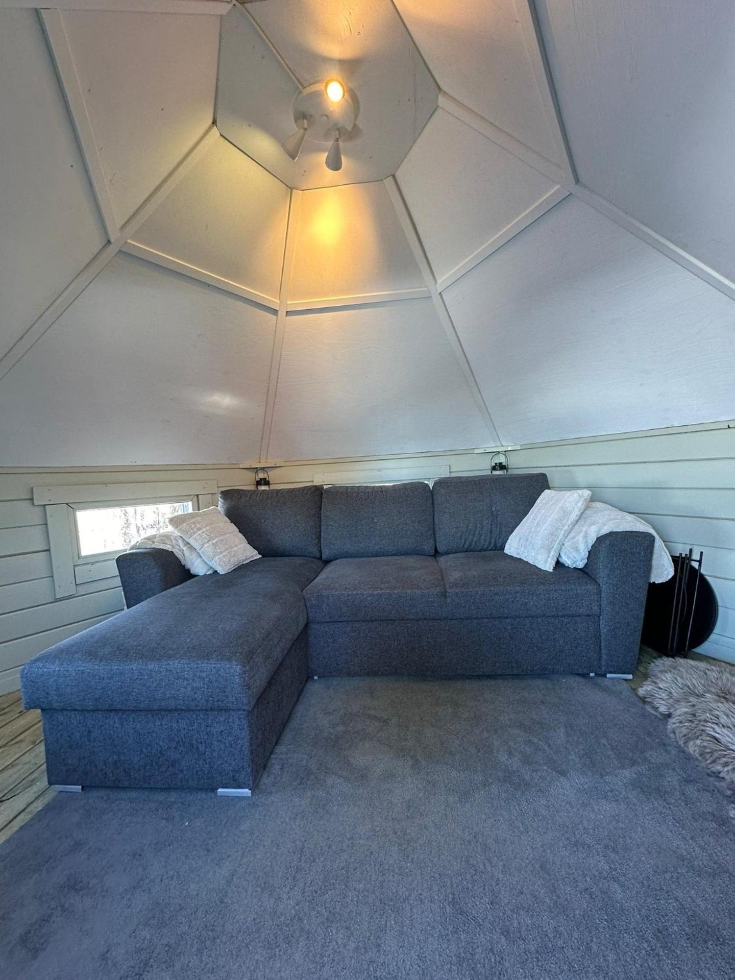 Camp Caroli Hobbit Hut Villa Jukkasjärvi Exterior foto
